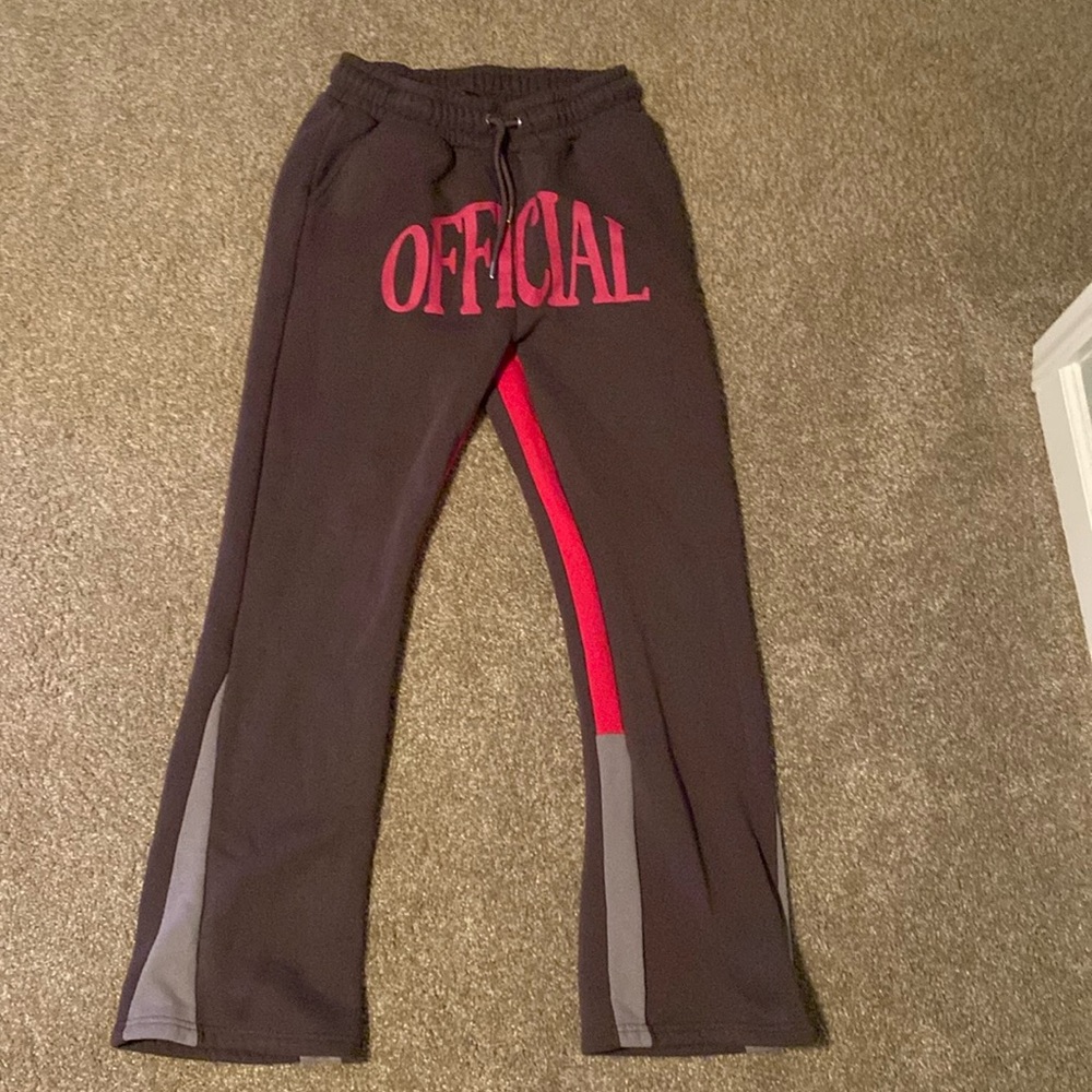 Flared Official sweatpants